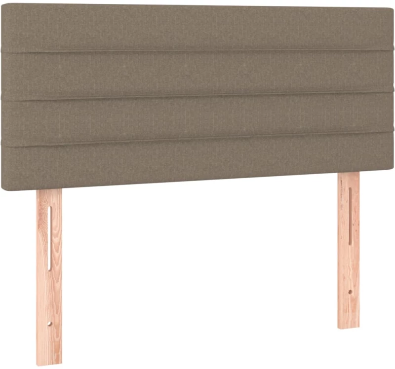 ΚΡΕΒΑΤΙ BOXSPRING ΜΕ ΣΤΡΩΜΑ TAUPE 100 X 200 ΕΚ. ΥΦΑΣΜΑΤΙΝΟ 3140117