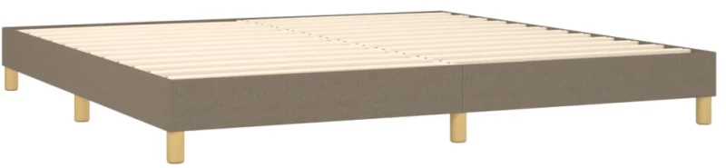 ΚΡΕΒΑΤΙ BOXSPRING ΜΕ ΣΤΡΩΜΑ TAUPE 200X200 ΕΚ. ΥΦΑΣΜΑΤΙΝΟ 3140725