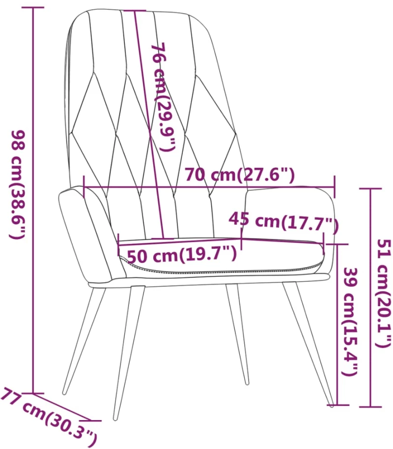 ΠΟΛΥΘΡΟΝΑ RELAX ΜΠΛΕ ΒΕΛΟΥΔΙΝΗ 341204