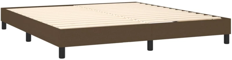 ΚΡΕΒΑΤΙ BOXSPRING ΜΕ ΣΤΡΩΜΑ & LED ΣΚ.ΚΑΦΕ 160X200 ΕΚ ΥΦΑΣΜΑΤΙΝΟ 3133008