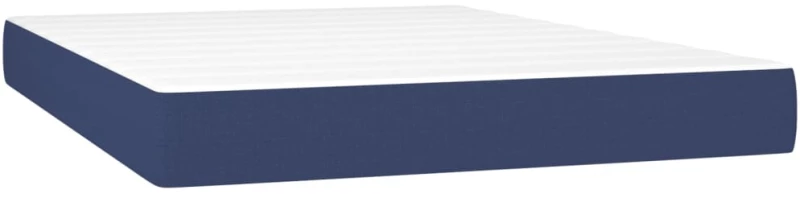 ΚΡΕΒΑΤΙ BOXSPRING ΜΕ ΣΤΡΩΜΑ & LED ΜΠΛΕ 140X190 ΕΚ. ΥΦΑΣΜΑΤΙΝΟ 3139115