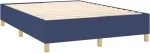 ΚΡΕΒΑΤΙ BOXSPRING ΜΕ ΣΤΡΩΜΑ ΜΠΛΕ 140X190 ΕΚ. ΥΦΑΣΜΑΤΙΝΟ 3142575