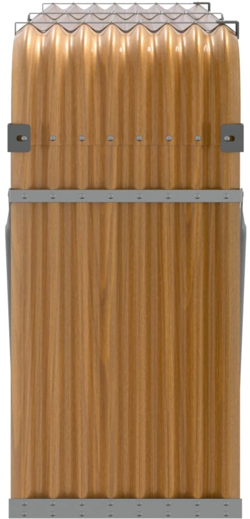 ΞΥΛΟΘΗΚΗ ΑΝ. ΚΑΦΕ 180X45X100 ΕΚ. ΑΠΟ ΓΑΛΒΑΝΙΣΜΕΝΟ ΑΤΣΑΛΙ 364584