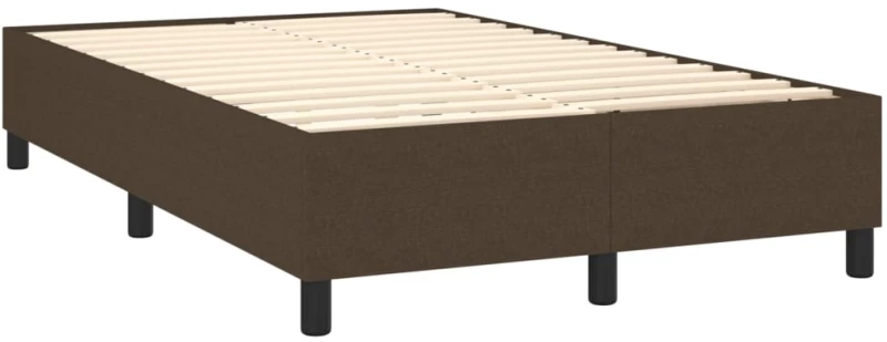 ΚΡΕΒΑΤΙ BOXSPRING ΜΕ ΣΤΡΩΜΑ ΣΚΟΥΡΟ ΚΑΦΕ 120X200 ΕΚ. ΥΦΑΣΜΑΤΙΝΟ 3141604