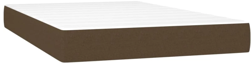 ΚΡΕΒΑΤΙ BOXSPRING ΜΕ ΣΤΡΩΜΑ ΣΚΟΥΡΟ ΚΑΦΕ 120X200 ΕΚ. ΥΦΑΣΜΑΤΙΝΟ 3141604