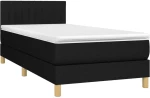 ΚΡΕΒΑΤΙ BOXSPRING ΜΕ ΣΤΡΩΜΑ ΜΑΥΡΟ 100 X 200 ΕΚ. ΥΦΑΣΜΑΤΙΝΟ 3140755