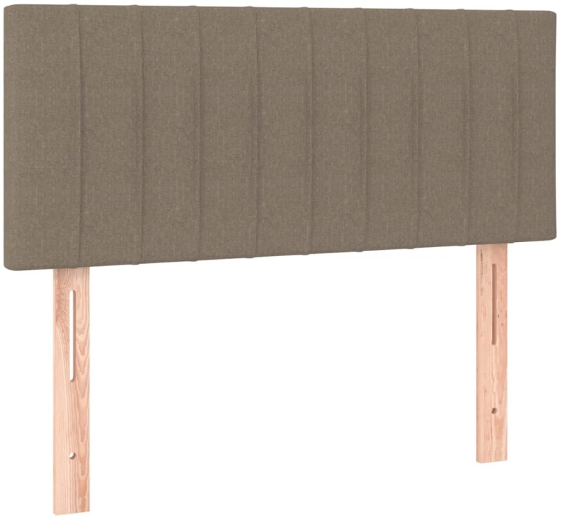 ΚΡΕΒΑΤΙ BOXSPRING ΜΕ ΣΤΡΩΜΑ TAUPE 90X200 ΕΚ. ΥΦΑΣΜΑΤΙΝΟ 3126937