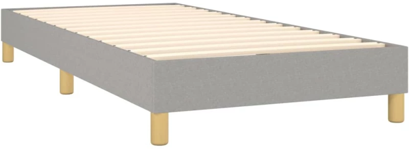 ΚΡΕΒΑΤΙ BOXSPRING ΜΕ ΣΤΡΩΜΑ & LED ΑΝ.ΓΚΡΙ 90X200 ΕΚ. ΥΦΑΣΜΑΤΙΝΟ 3133845