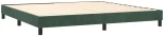 ΚΡΕΒΑΤΙ BOXSPRING ΜΕ ΣΤΡΩΜΑ ΣΚΟΥΡΟ ΠΡΑΣΙΝΟ 200X200ΕΚ. ΒΕΛΟΥΔΙΝΟ 3141326