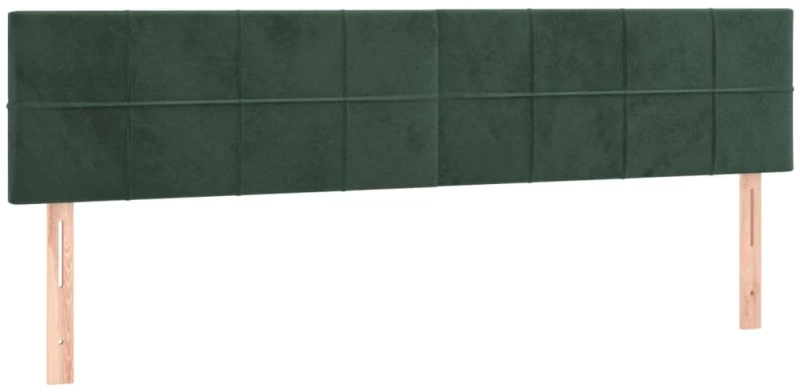 ΚΡΕΒΑΤΙ BOXSPRING ΜΕ ΣΤΡΩΜΑ ΣΚΟΥΡΟ ΠΡΑΣΙΝΟ 200X200ΕΚ. ΒΕΛΟΥΔΙΝΟ 3141326