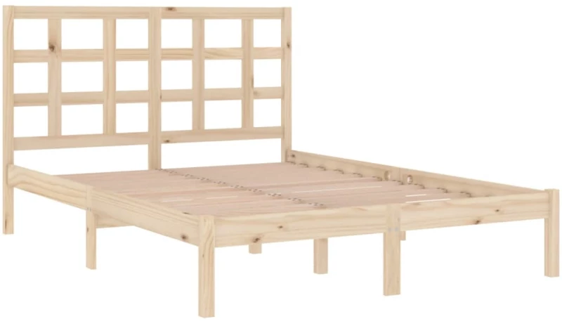 ΠΛΑΙΣΙΟ ΚΡΕΒΑΤΙΟΥ 135 X 190 ΕΚ. ΑΠΟ ΞΥΛΟ ΠΕΥΚΟΥ 4FT6 DOUBLE 3105445