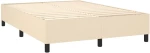 ΚΡΕΒΑΤΙ BOXSPRING ΜΕ ΣΤΡΩΜΑ & LED ΚΡΕΜ 140X190 ΕΚ. ΥΦΑΣΜΑΤΙΝΟ 3134794