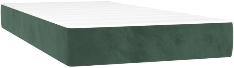 ΚΡΕΒΑΤΙ BOXSPRING ΜΕ ΣΤΡΩΜΑ & LED ΣΚ. ΠΡΑΣΙΝΟ 90X200 ΕΚ ΒΕΛΟΥΔΟ 3136044