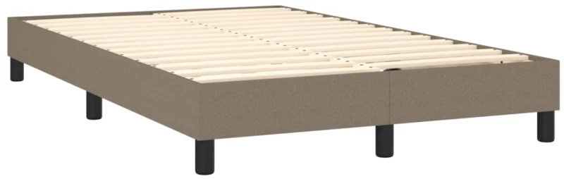 ΚΡΕΒΑΤΙ BOXSPRING ΜΕ ΣΤΡΩΜΑ TAUPE 120X200 ΕΚ. ΥΦΑΣΜΑΤΙΝΟ 3140365