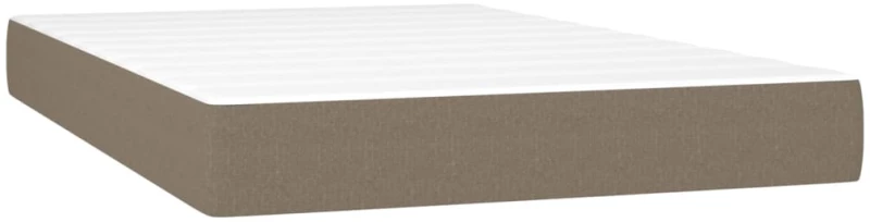 ΚΡΕΒΑΤΙ BOXSPRING ΜΕ ΣΤΡΩΜΑ TAUPE 120X200 ΕΚ. ΥΦΑΣΜΑΤΙΝΟ 3140365