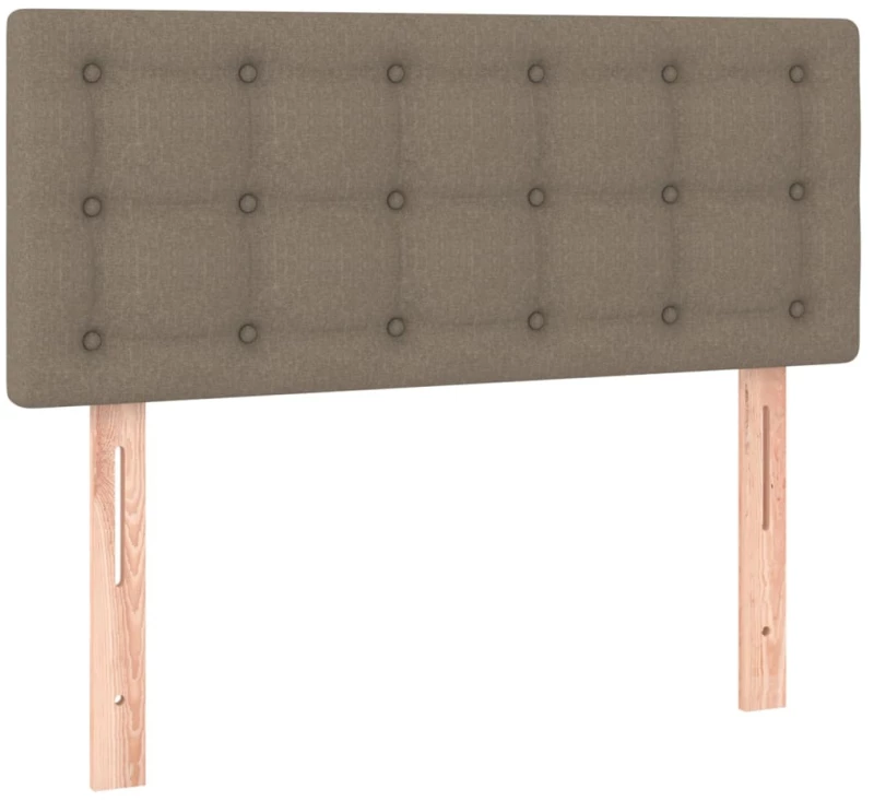 ΚΡΕΒΑΤΙ BOXSPRING ΜΕ ΣΤΡΩΜΑ TAUPE 120X200 ΕΚ. ΥΦΑΣΜΑΤΙΝΟ 3140365