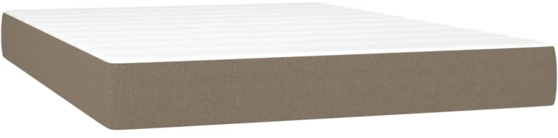 ΚΡΕΒΑΤΙ BOXSPRING ΜΕ ΣΤΡΩΜΑ TAUPE 140X190 ΕΚ. ΥΦΑΣΜΑΤΙΝΟ 3141853