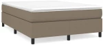 ΚΡΕΒΑΤΙ BOXSPRING ΜΕ ΣΤΡΩΜΑ TAUPE 140X190 ΕΚ. ΥΦΑΣΜΑΤΙΝΟ 3144419