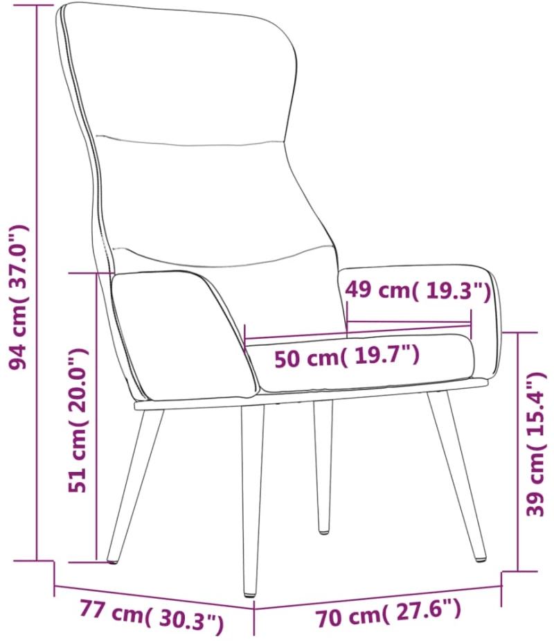 ΠΟΛΥΘΡΟΝΑ RELAX ΜΑΥΡΗ ΥΦΑΣΜΑΤΙΝΗ 341077