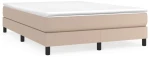 ΚΡΕΒΑΤΙ BOXSPRING ΜΕ ΣΤΡΩΜΑ ΚΑΠΟΥΤΣΙΝΟ 140X190ΕΚ.ΑΠΟ ΣΥΝΘ.ΔΕΡΜΑ 3144260