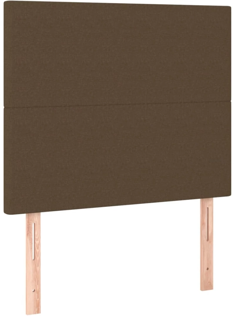 ΚΡΕΒΑΤΙ BOXSPRING ΜΕ ΣΤΡΩΜΑ ΣΚΟΥΡΟ ΚΑΦΕ 80X200 ΕΚ. ΥΦΑΣΜΑΤΙΝΟ 3131228