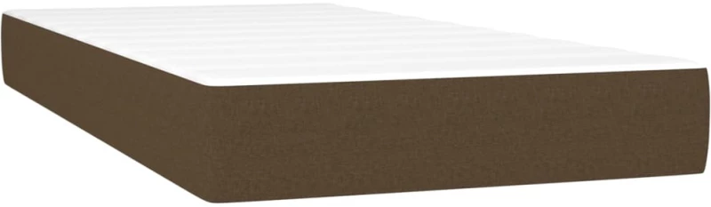 ΚΡΕΒΑΤΙ BOXSPRING ΜΕ ΣΤΡΩΜΑ & LED ΣΚ.ΚΑΦΕ 80X200 ΕΚ. ΥΦΑΣΜΑΤΙΝΟ 3138352