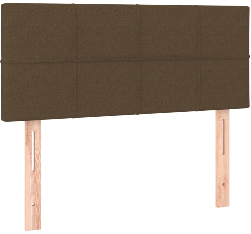 ΚΡΕΒΑΤΙ BOXSPRING ΜΕ ΣΤΡΩΜΑ ΣΚΟΥΡΟ ΚΑΦΕ 90X190 ΕΚ. ΥΦΑΣΜΑΤΙΝΟ 3126208