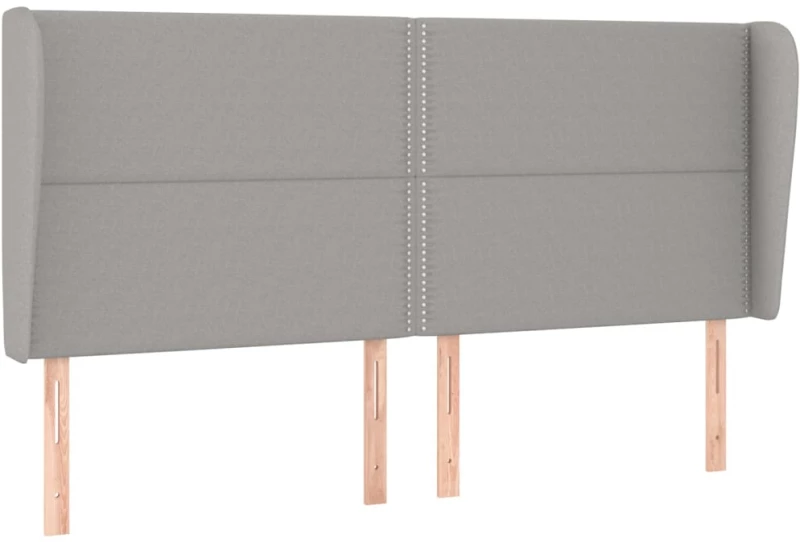 ΚΡΕΒΑΤΙ BOXSPRING ΜΕ ΣΤΡΩΜΑ ΑΝΟΙΧΤΟ ΓΚΡΙ 180X200 ΕΚ. ΥΦΑΣΜΑΤΙΝΟ 3127901