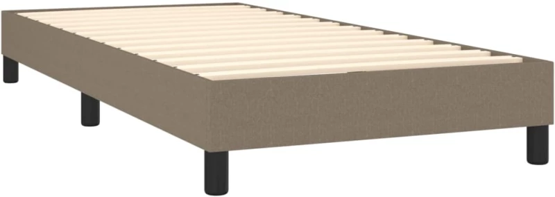 ΚΡΕΒΑΤΙ BOXSPRING ΜΕ ΣΤΡΩΜΑ TAUPE 80X200 ΕΚ. ΥΦΑΣΜΑΤΙΝΟ 3129909