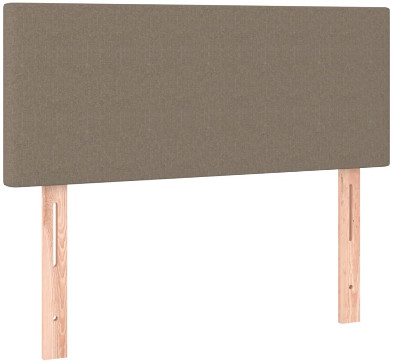 ΚΡΕΒΑΤΙ BOXSPRING ΜΕ ΣΤΡΩΜΑ & LED TAUPE 80X200 ΕΚ. ΥΦΑΣΜΑΤΙΝΟ 3132953