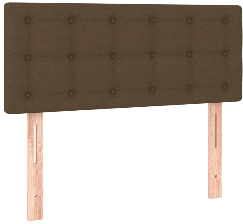 ΚΡΕΒΑΤΙ BOXSPRING ΜΕ ΣΤΡΩΜΑ & LED ΣΚ.ΚΑΦΕ 90X190 ΕΚ. ΥΦΑΣΜΑΤΙΝΟ 3133440