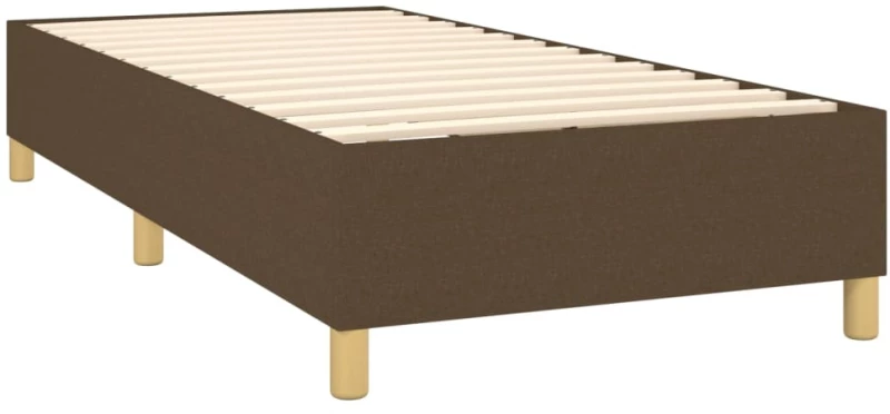 ΚΡΕΒΑΤΙ BOXSPRING ΜΕ ΣΤΡΩΜΑ & LED ΣΚ.ΚΑΦΕ 90X200 ΕΚ. ΥΦΑΣΜΑΤΙΝΟ 3135328