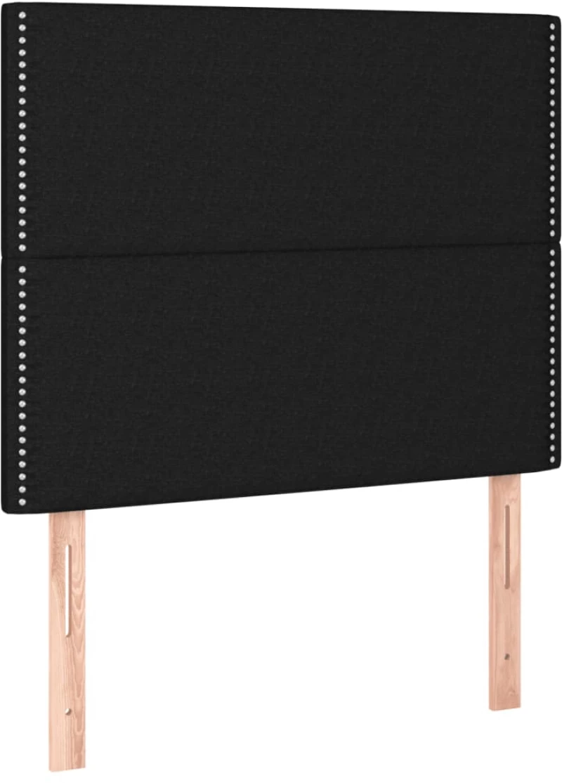 ΚΡΕΒΑΤΙ BOXSPRING ΜΕ ΣΤΡΩΜΑ & LED ΜΑΥΡΟ 120X200 ΕΚ. ΥΦΑΣΜΑΤΙΝΟ 3135343