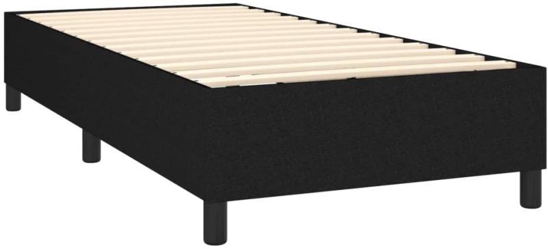 ΚΡΕΒΑΤΙ BOXSPRING ΜΕ ΣΤΡΩΜΑ & LED ΜΑΥΡΟ 100X200 ΕΚ. ΥΦΑΣΜΑΤΙΝΟ 3138215