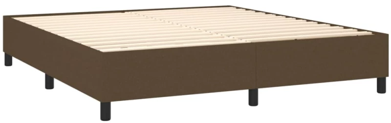 ΚΡΕΒΑΤΙ BOXSPRING ΜΕ ΣΤΡΩΜΑ & LED ΣΚ.ΚΑΦΕ 180X200ΕΚ. ΥΦΑΣΜΑΤΙΝΟ 3138256