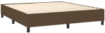ΚΡΕΒΑΤΙ BOXSPRING ΜΕ ΣΤΡΩΜΑ & LED ΣΚ.ΚΑΦΕ 180X200ΕΚ. ΥΦΑΣΜΑΤΙΝΟ 3138256