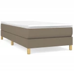 ΚΡΕΒΑΤΙ BOXSPRING ΜΕ ΣΤΡΩΜΑ TAUPE 80X200 ΕΚ. ΥΦΑΣΜΑΤΙΝΟ 3144131