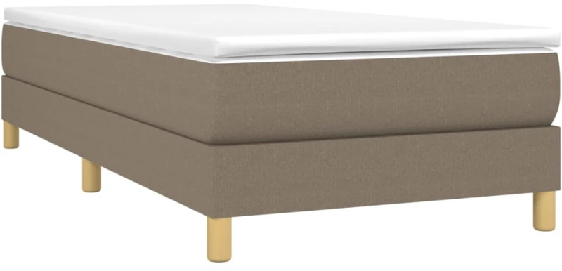 ΚΡΕΒΑΤΙ BOXSPRING ΜΕ ΣΤΡΩΜΑ TAUPE 80X200 ΕΚ. ΥΦΑΣΜΑΤΙΝΟ 3144131