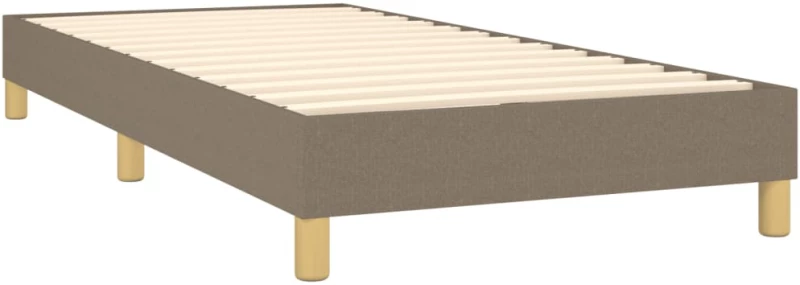 ΚΡΕΒΑΤΙ BOXSPRING ΜΕ ΣΤΡΩΜΑ TAUPE 80X200 ΕΚ. ΥΦΑΣΜΑΤΙΝΟ 3144131
