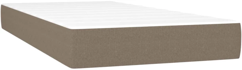 ΚΡΕΒΑΤΙ BOXSPRING ΜΕ ΣΤΡΩΜΑ TAUPE 80X200 ΕΚ. ΥΦΑΣΜΑΤΙΝΟ 3144131