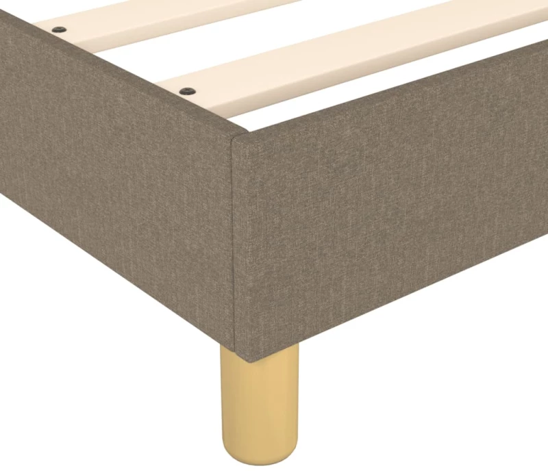 ΚΡΕΒΑΤΙ BOXSPRING ΜΕ ΣΤΡΩΜΑ TAUPE 80X200 ΕΚ. ΥΦΑΣΜΑΤΙΝΟ 3144131