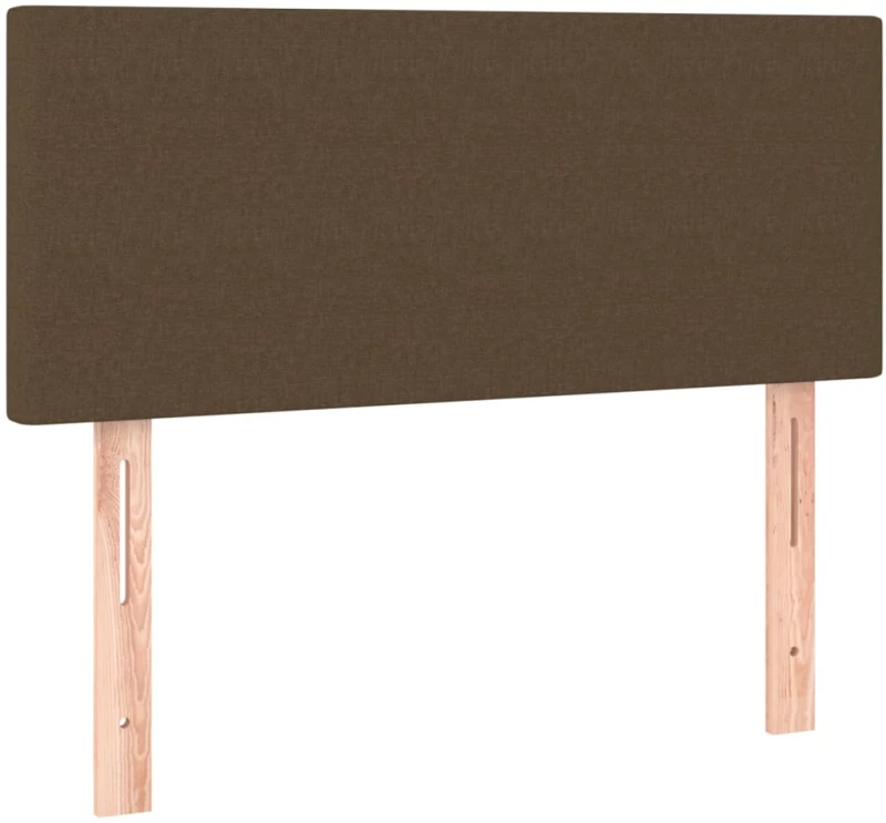 ΚΡΕΒΑΤΙ BOXSPRING ΜΕ ΣΤΡΩΜΑ ΣΚΟΥΡΟ ΚΑΦΕ 90X190 ΕΚ. ΥΦΑΣΜΑΤΙΝΟ 3140420