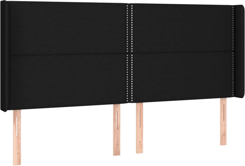 ΚΡΕΒΑΤΙ BOXSPRING ΜΕ ΣΤΡΩΜΑ & LED ΜΑΥΡΟ 180X200 ΕΚ. ΥΦΑΣΜΑΤΙΝΟ 3138255