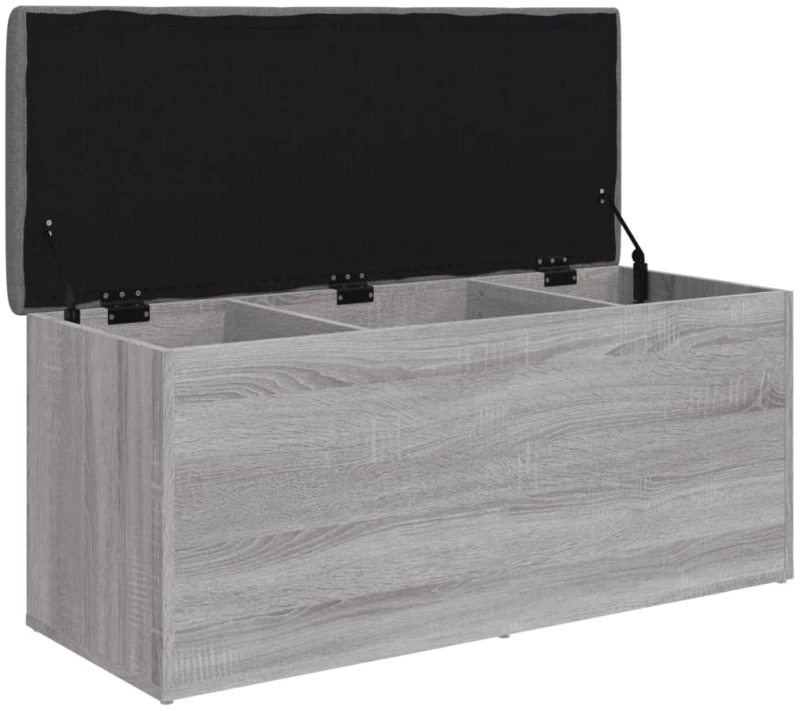 ΠΑΓΚΑΚΙ ΑΠΟΘΗΚΕΥΣΗΣ ΓΚΡΙ SONOMA 102X42X45 ΕΚ ΕΠΕΞΕΡΓΑΣΜΕΝΟ ΞΥΛΟ 835059
