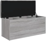 ΠΑΓΚΑΚΙ ΑΠΟΘΗΚΕΥΣΗΣ ΓΚΡΙ SONOMA 102X42X45 ΕΚ ΕΠΕΞΕΡΓΑΣΜΕΝΟ ΞΥΛΟ 835059