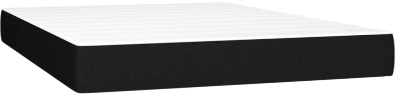 ΚΡΕΒΑΤΙ BOXSPRING ΜΕ ΣΤΡΩΜΑ ΜΑΥΡΟ 140X200 ΕΚ. ΥΦΑΣΜΑΤΙΝΟ 3131915