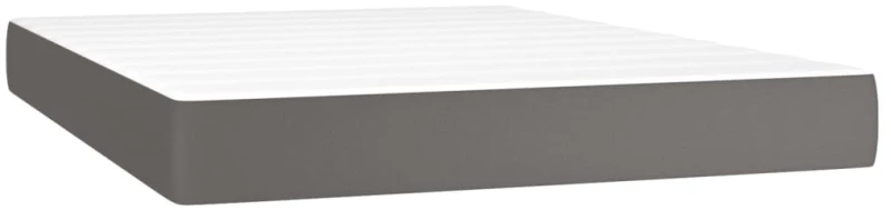 ΚΡΕΒΑΤΙ BOXSPRING ΜΕ ΣΤΡΩΜΑ ΓΚΡΙ 140X200ΕΚ. ΑΠΟ ΣΥΝΘΕΤΙΚΟ ΔΕΡΜΑ 3142789