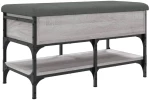 ΠΑΠΟΥΤΣΟΘΗΚΗ ΓΚΡΙ SONOMA 82X42X45 ΕΚ. ΑΠΟ ΕΠΕΞΕΡΓΑΣΜΕΝΟ ΞΥΛΟ 835195