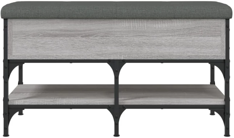 ΠΑΠΟΥΤΣΟΘΗΚΗ ΓΚΡΙ SONOMA 82X42X45 ΕΚ. ΑΠΟ ΕΠΕΞΕΡΓΑΣΜΕΝΟ ΞΥΛΟ 835195