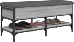 ΠΑΠΟΥΤΣΟΘΗΚΗ ΓΚΡΙ SONOMA 102X42X45 ΕΚ. ΑΠΟ ΕΠΕΞΕΡΓΑΣΜΕΝΟ ΞΥΛΟ 835200